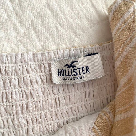 Hollister beige/cream stripe sundress. Size S - Picture 4 of 7